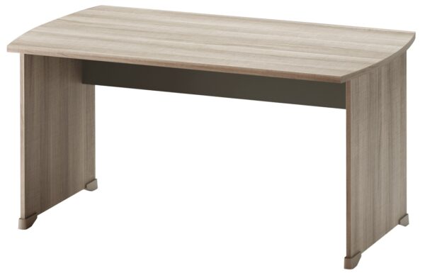 Bureau Jazz 140 cm breed in grijs eiken