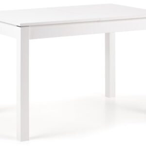 Uitschuifbare eettafel Maurycy 118 tot 158 cm breed in wit