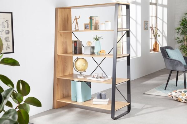 Boekenkast Studio 155cm in eikenhout-look/ 40987