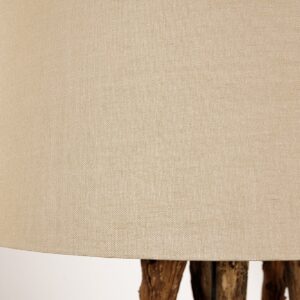Lampenkap 48x25x55cm linnen beige voor staande lamp - 20697-2