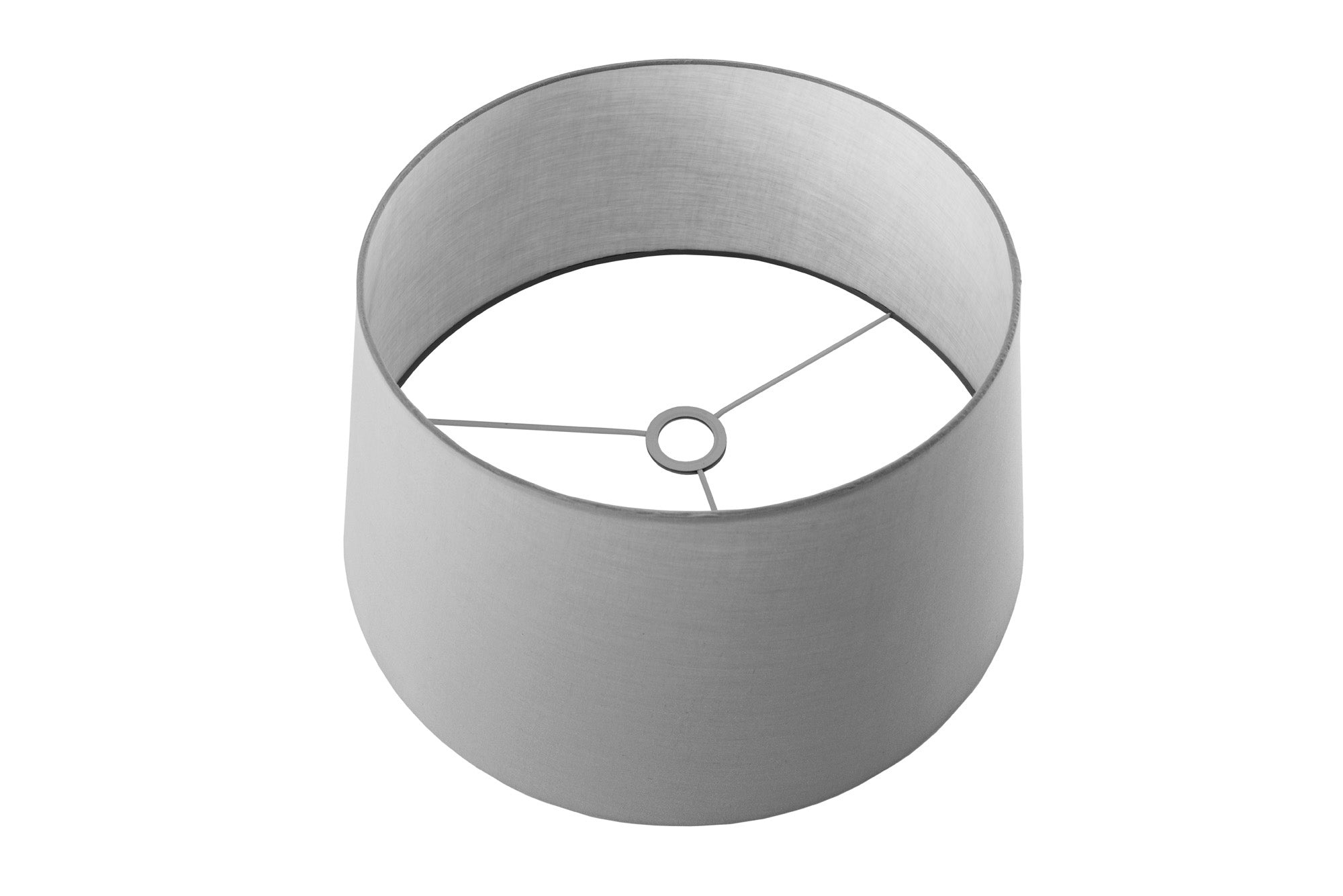 Lampenkap 45x25x50cm kegelvormig linnen grijs voor staande lamp - 41092