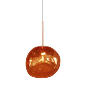 Hanglamp LIQUID DIAMOND 20 cm glas koper - 46015