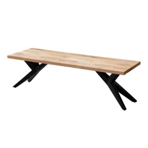 Eetkamerbank acaciahout 160 cm breed WL7.228