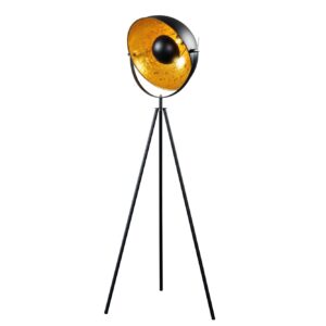 Vloerlamp STUDIO 145cm zwart goud - 36617