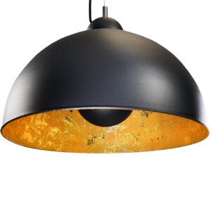 Hanglamp STUDIO 55cm zwart goud - 19697