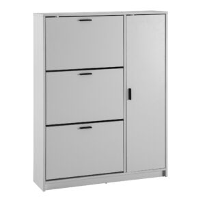 Schoenenkast wit 90x120x24 cm - WL6.868