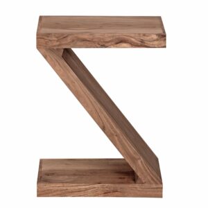 Bijzettafel MUMBAI acacia bruin 59 cm - WL1.456