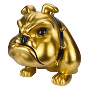 Decoratief beeldje BULLDOG 70 cm goud - 48021
