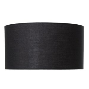 Lampenkap 50x23x50cm zwart wit voor tafellamp - 42794