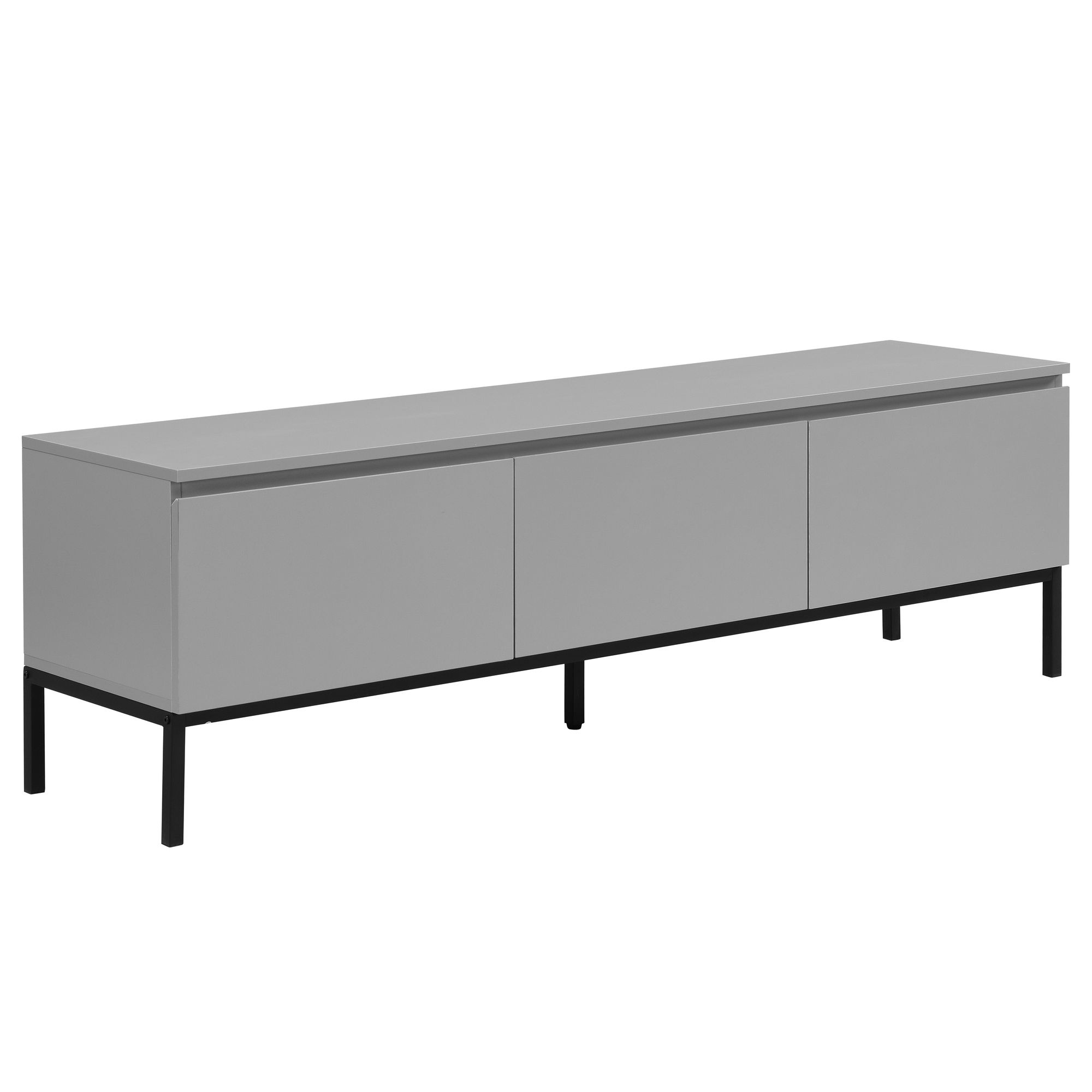 Tv-meubel TV- grijs 150 cm breed - WL7.639