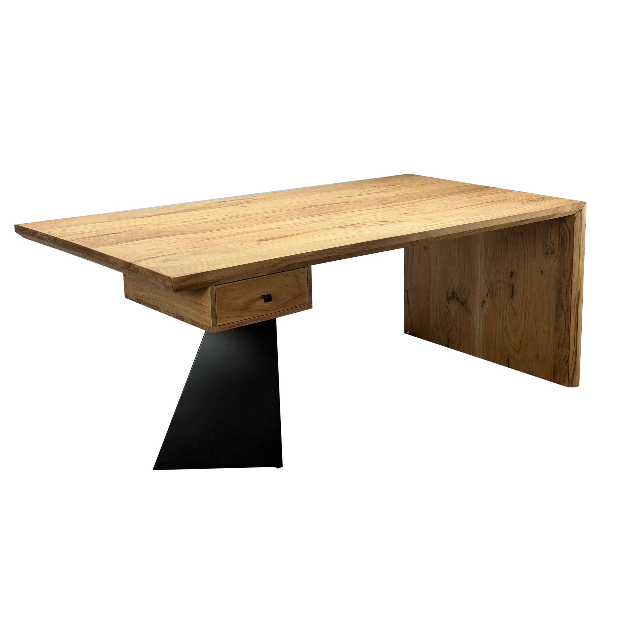 Bureau acaciahout 180 cm lang - WL7.408