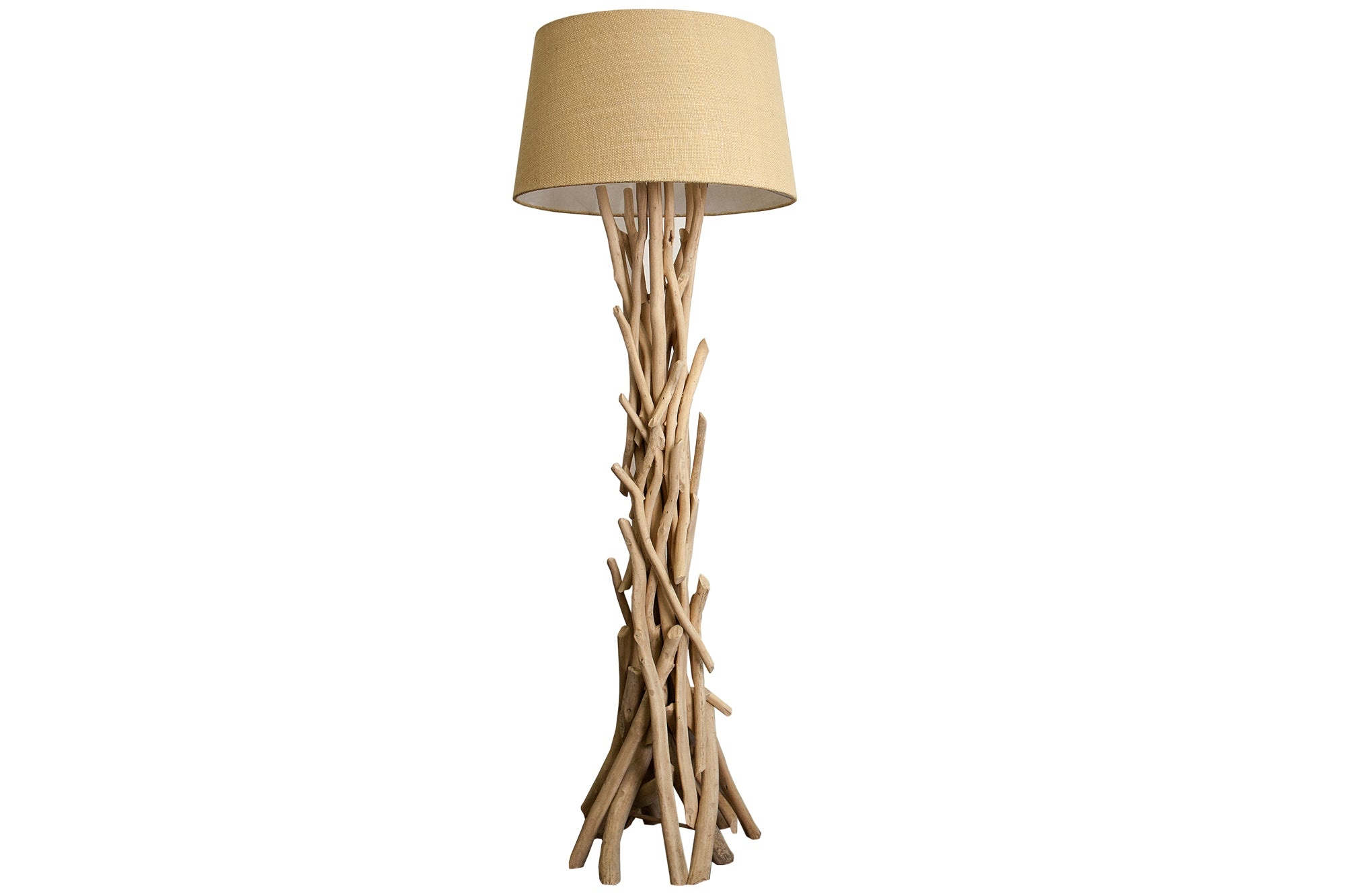 Vloerlamp WILD NATURE 155cm drijfhout - 30208