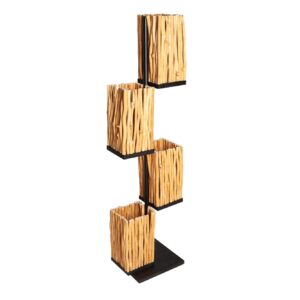Vloerlamp EUPHORIA 154 cm longanhout - 40504