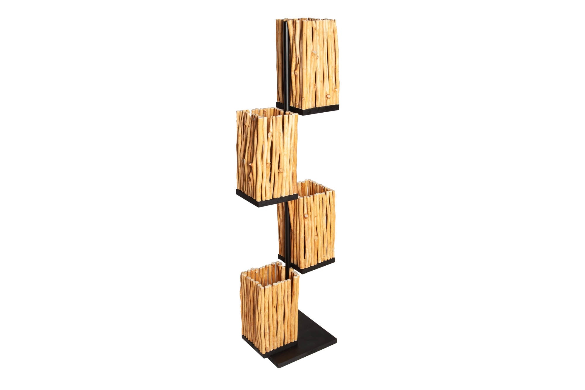 Vloerlamp EUPHORIA 154 cm longanhout - 40504
