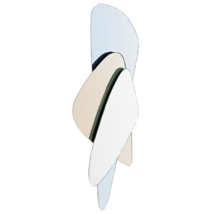 Wandspiegel GEOMETRIC I 120cm meerkleurig - 48192