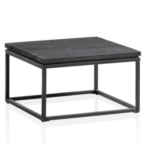 Salontafel mango 60 cm zwart - WL6.986