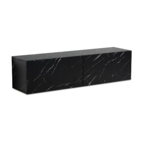 Tv-meubel zwart 120 cm breed hangend - WL6.863
