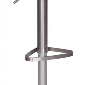 Barkruk zwart roestvrij staal 82 cm - WL1.293