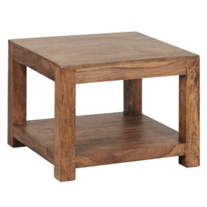 Salontafel MUMBAI sheeshamhout bruin 60 cm - WL1.570