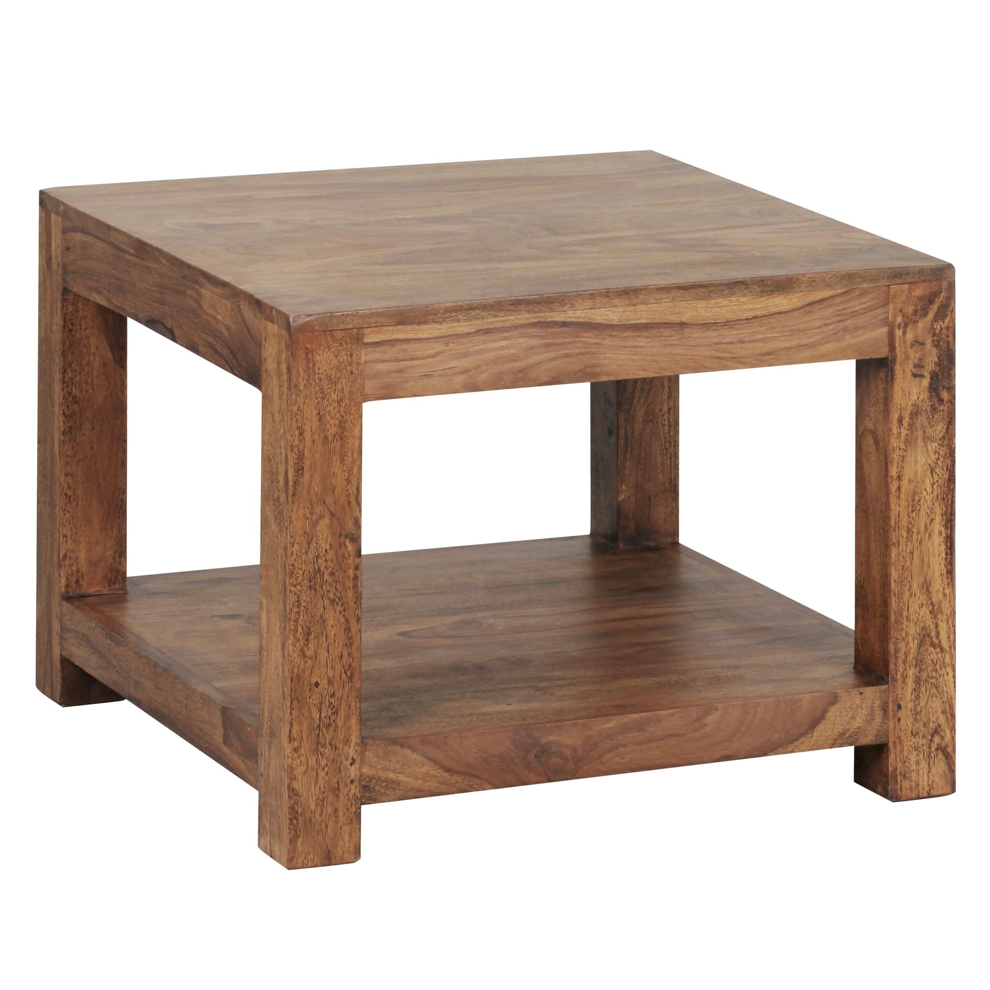 Salontafel MUMBAI sheeshamhout bruin 60 cm - WL1.570