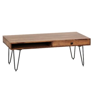 Salontafel BAGLI sheeshamhout 110 cm - WL1.513