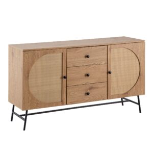 Dressoir eiken 140x80x40 cm - WL6.894