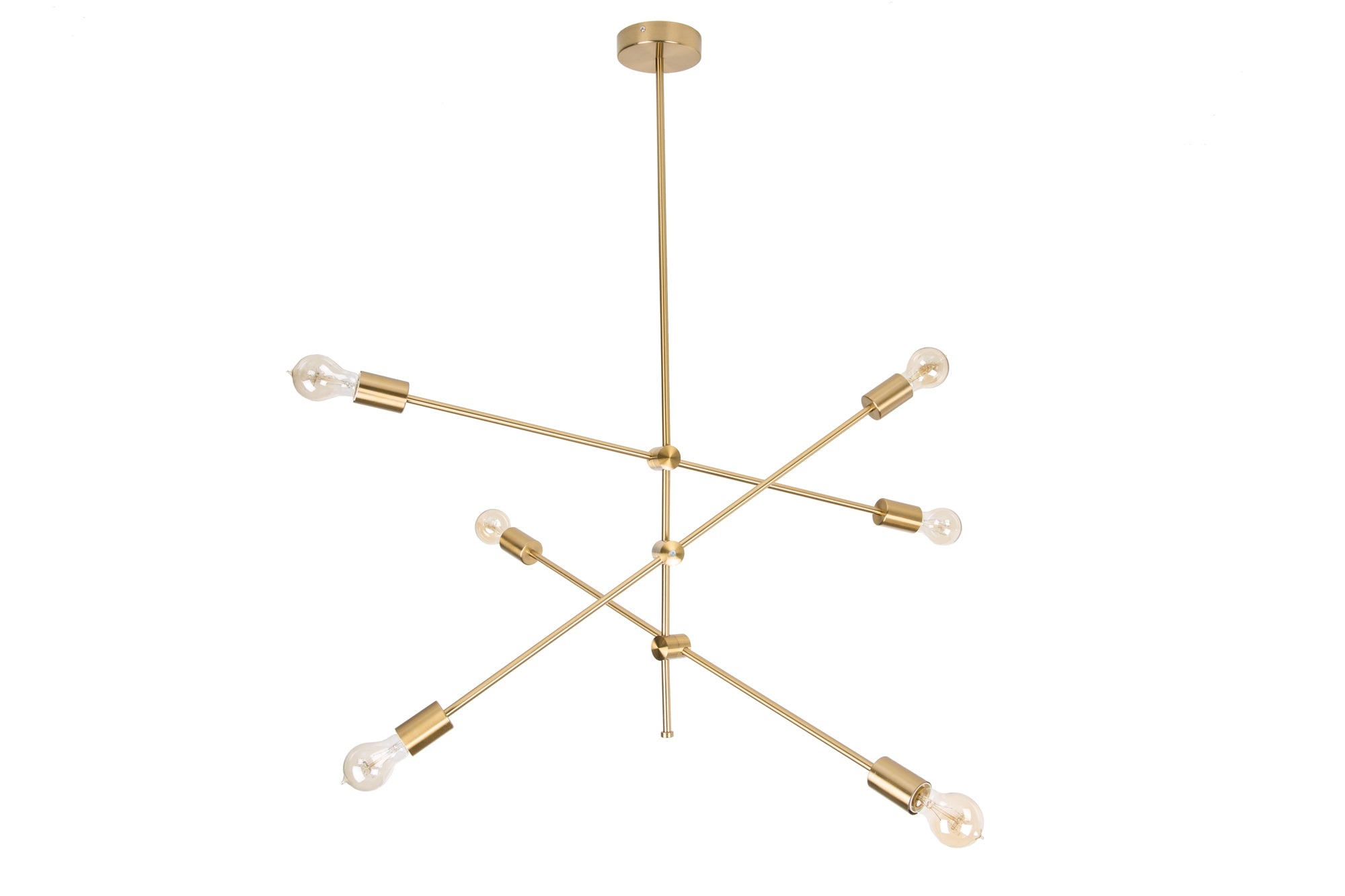 Hanglamp VARIATIE verstelbaar metaal goud - 40772