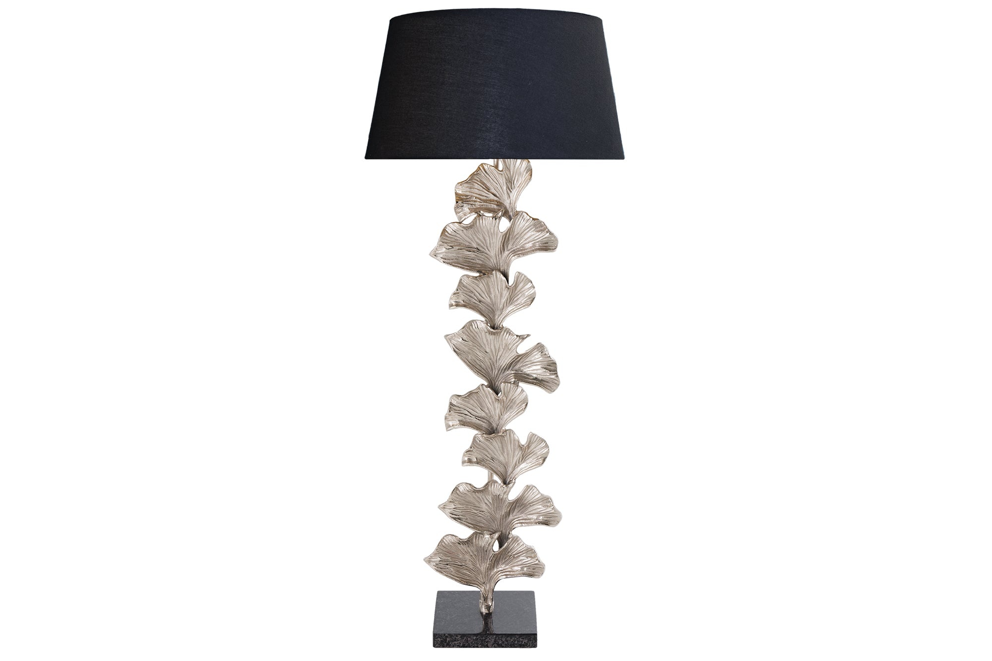 Staande lamp GINKGO 95 cm zilver zonder kap - 41695