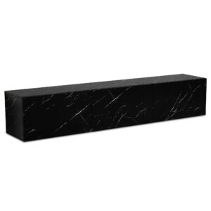 Tv-meubel zwart 160 cm breed hangend - WL6.865