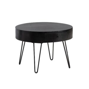 Salontafel mangohout rond 60 cm - WL6.836
