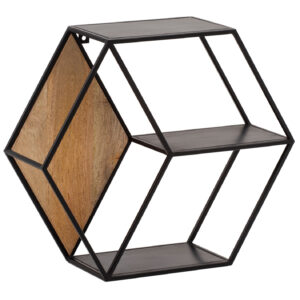 Wandplank mangohout 60 cm breed WL6.764
