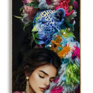 MOIRA GELAKT CANVAS MET FRAME -B- CM 52X4X102 - 032600000B