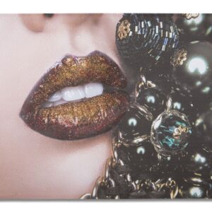 HANDGEMAAKTE WANDBEDRUKKINGMOOIE LIPPEN
cm 80X3,8X120 - 322080000