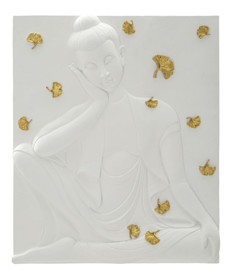 WANDPANEEL BOEDDHA CM 46X5,7X55,5 - 324190000