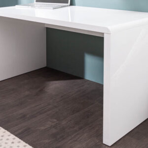 Design bureau FAST TRADE 120cm witte hoogglans bureautafel - 15806