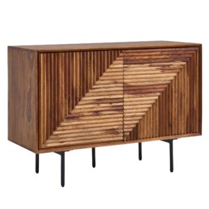 Dressoir sheeshamhout 100 cm breed - WL6.560