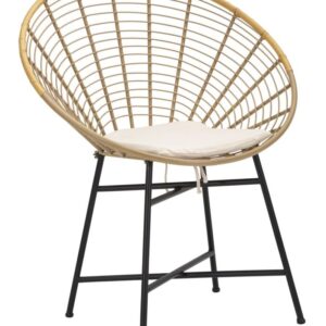 STOEL PANAMA GRID MET KUSSEN CM 72X56,5X88 - 1426890000