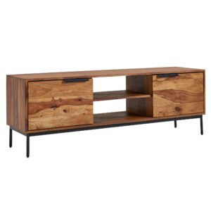 Tv-meubel TV- sheeshamhout 147 cm breed - WL6.552