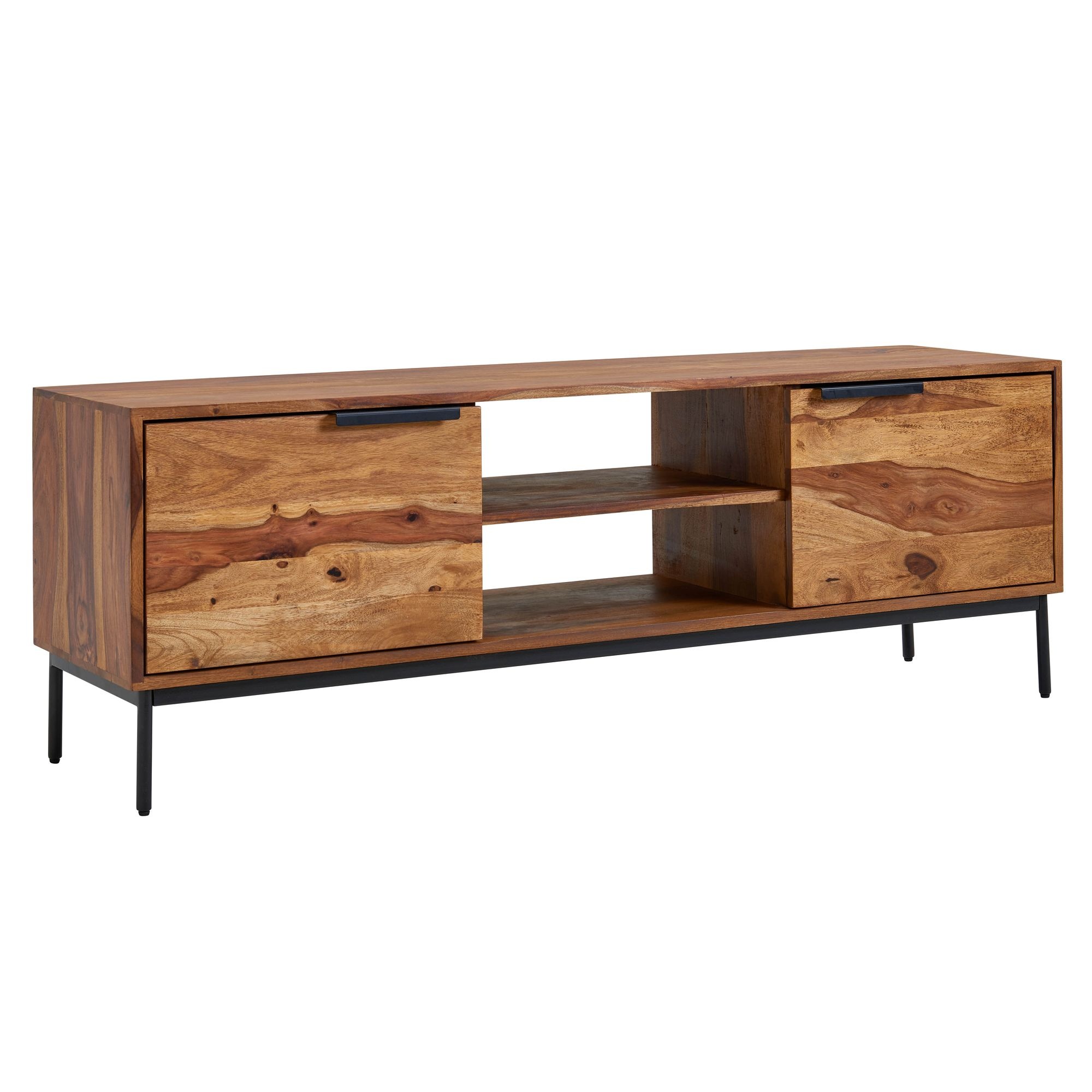 Tv-meubel TV- sheeshamhout 147 cm breed - WL6.552