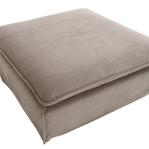 Kruk HEAVEN 100 cm, afneembare hoes, snoer, grijsbeige - 46111