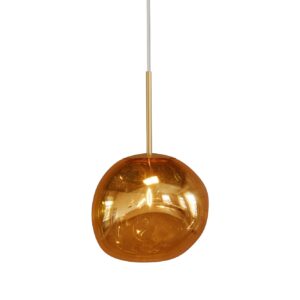 Hanglamp LIQUID DIAMOND 20cm glas goud - 46014