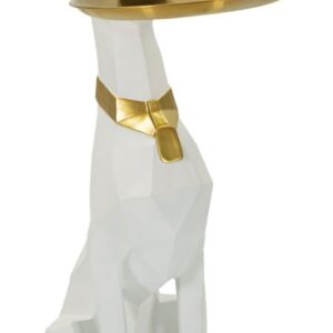 HOND ORY MET DIENBLAD CM 27X51X74 - 120080003