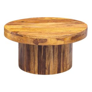 Salontafel sheeshamhout bruin 60 cm Bruin - WL5.963