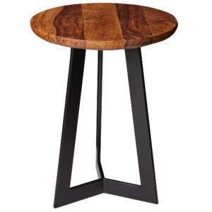 Bijzettafel sheeshamhout 35x45 cm - WL5.664