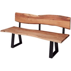Eetkamerbank GAYA acaciahout 160x84 cm - WL5.638