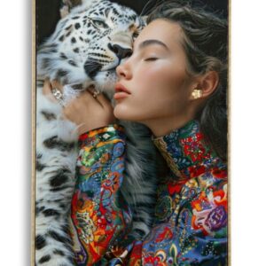 MOIRA GELAKT CANVAS MET FRAME -A- CM 52X4X102 - 032600000A