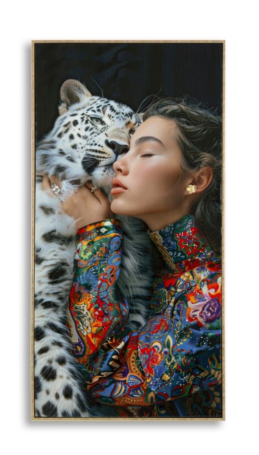 MOIRA GELAKT CANVAS MET FRAME -A- CM 52X4X102 - 032600000A