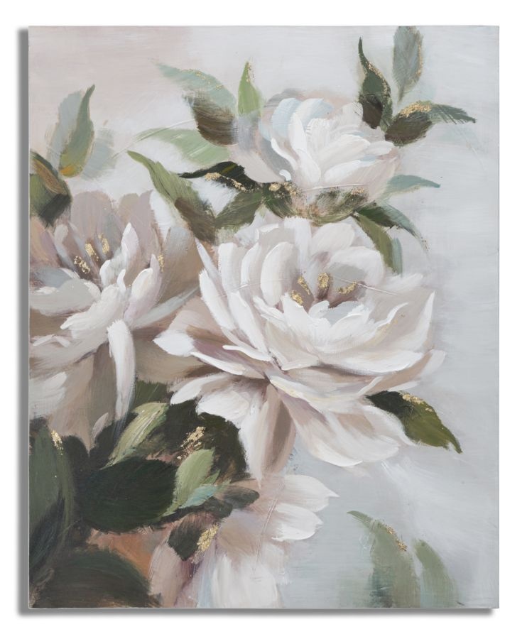 HANDGEMAAKTE WANDSCHILDERING BLOEM&BLAD CM 100X3,7X80 - 321310000