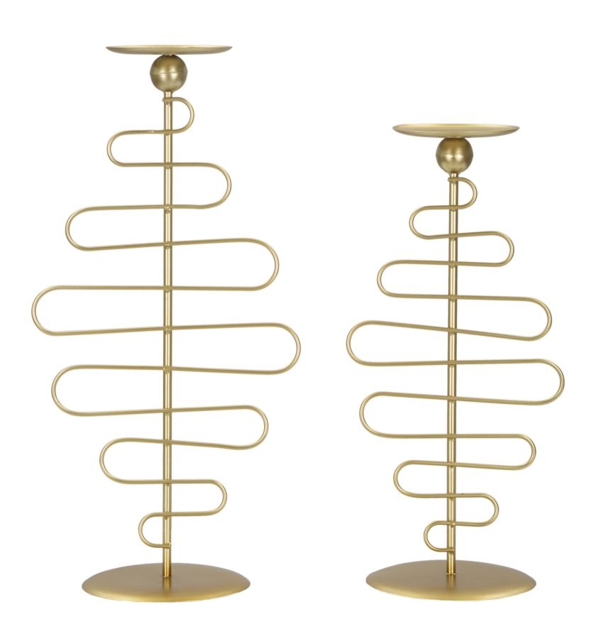 ALID KANDELAAR SET 2 STUKS CM 20X16X43 - 1903880000
