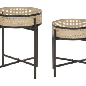 TAFEL FUJI SET 2 STUKS CM Ø 40X50-35X40 - 1425980000